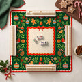 Gingerbread Holly Mahjong Mat — hero