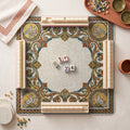 Mosaic Doves Mahjong Mat — hero