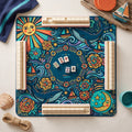 Ocean Sun Moon Mahjong Mat — hero