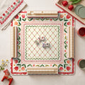 Tulip Heart Folk Mahjong Mat — hero