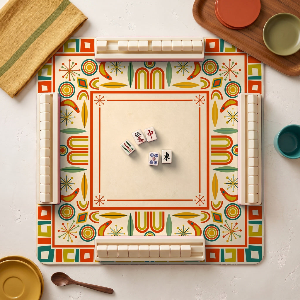 Atomic Retro Mahjong Mat — hero