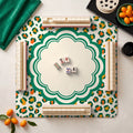 Leopard Medallion Mahjong Mat — hero