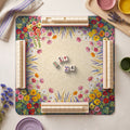 Pointillist Meadow Mahjong Mat — hero