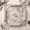Owl Magnolia Mahjong Mat — hero