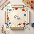 Poppy Meadow Mahjong Mat — hero