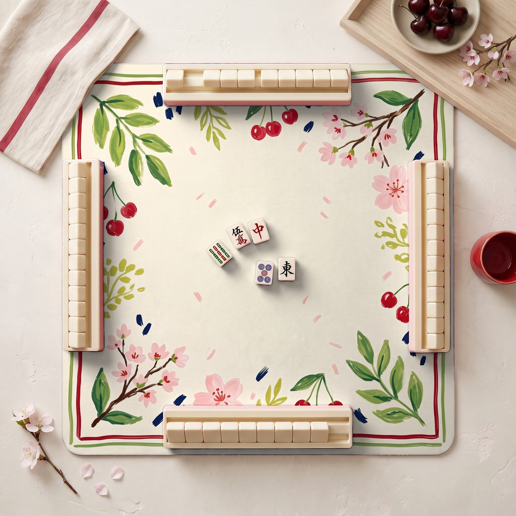 Cherry Blossom Mahjong Mat — hero