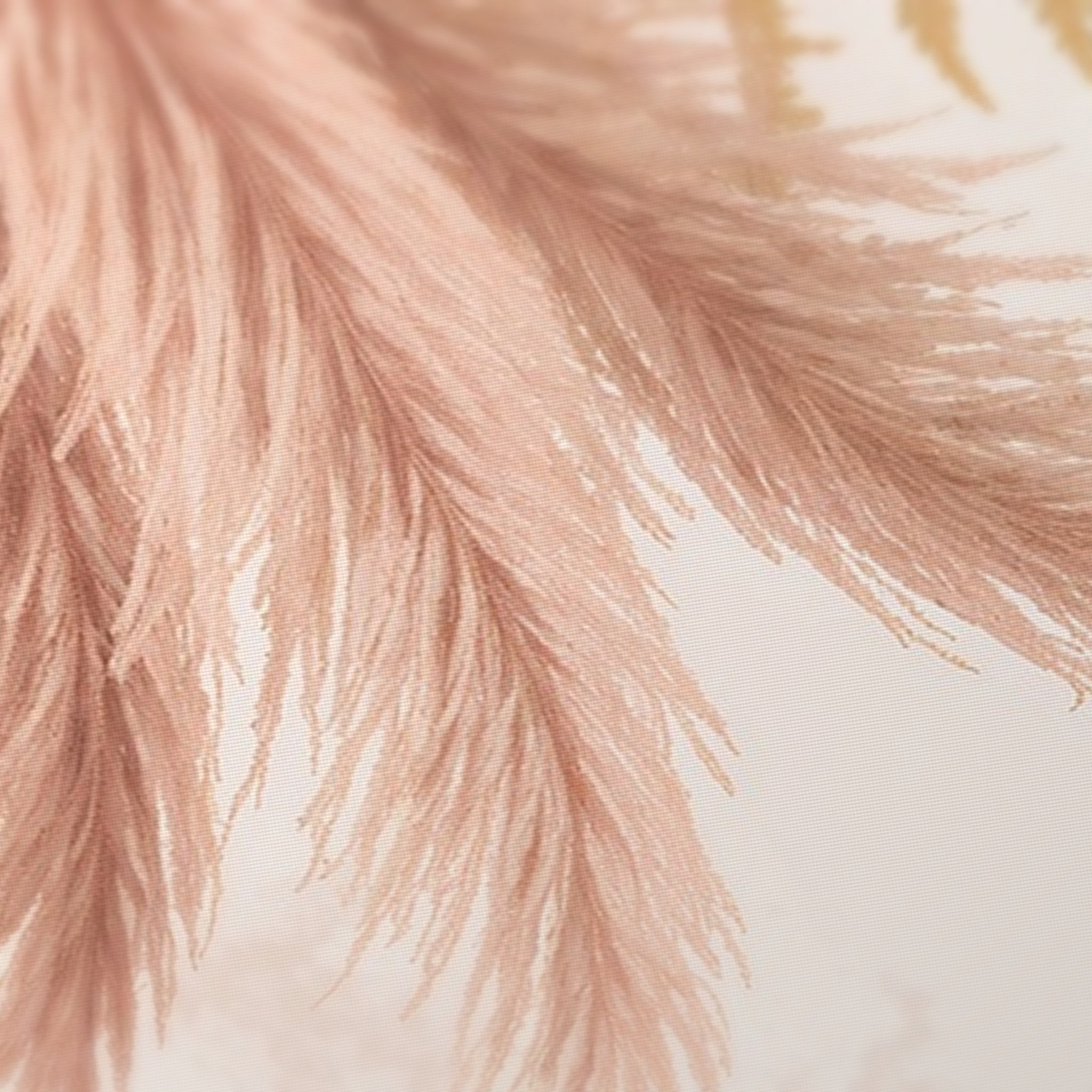 Blush Pampas Mahjong Mat — fabric detail